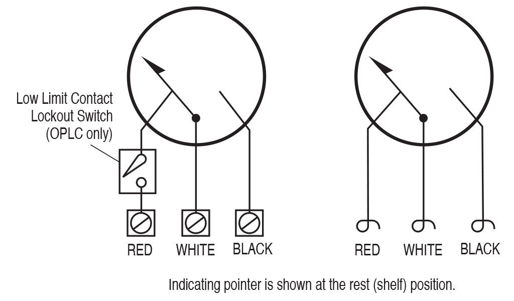 Internal Wiring OPLC and OPLFC Diagram